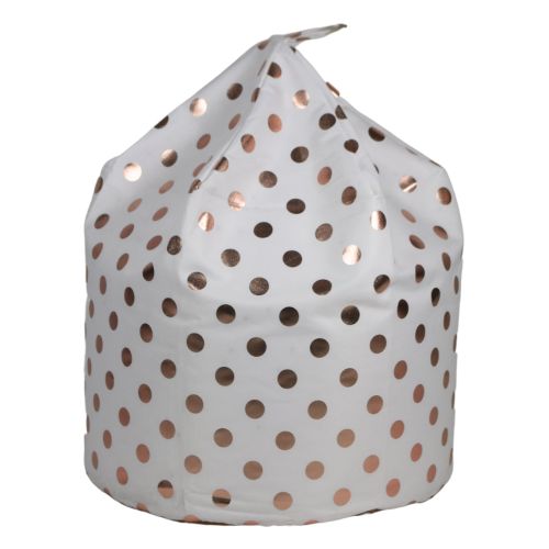 Kids Polka Beanbag - Gold